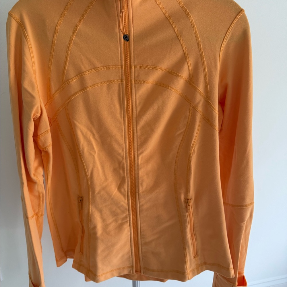 Lululemon Athletica Luon Define Jacket in Orange Sorbet